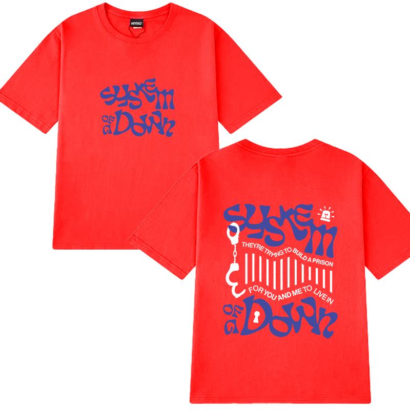 Hot Sale Rock Band System of A Down Oversized tshirts Unisex Women Vintage Metal Music Loose Summer 100 Cotton Trend Tee shirts S
Hot Sale Rock Band System of A Down Oversized tshirts Unisex Women Vintage Metal Music Loose Summer 100 Cotton Trend Tee shirts S