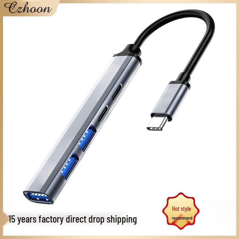 USB-C 4-in-1 Multi-Function Laptop Docking Station with USB 3.0 Hub
USB-C 4-in-1 Multi-Function Laptop Docking Station with USB 3.0 Hub