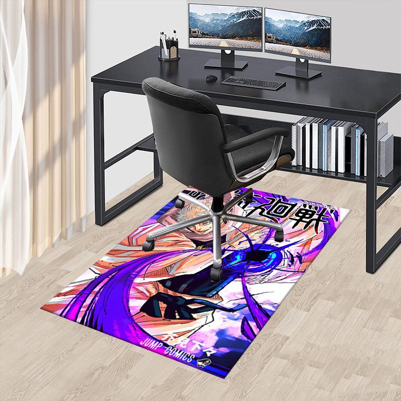 1pc Jujutsu Kaisen Satoru Gojo Anime Cartoon Design Office Chair Mat, Non-Slip Carpet for Home Decor, Suitable for All Seasons.U027 60cm by 90cm
1pc Jujutsu Kaisen Satoru Gojo Anime Cartoon Design Office Chair Mat, Non-Slip Carpet for Home Decor, Suitable for All Seasons.U027 60cm by 90cm