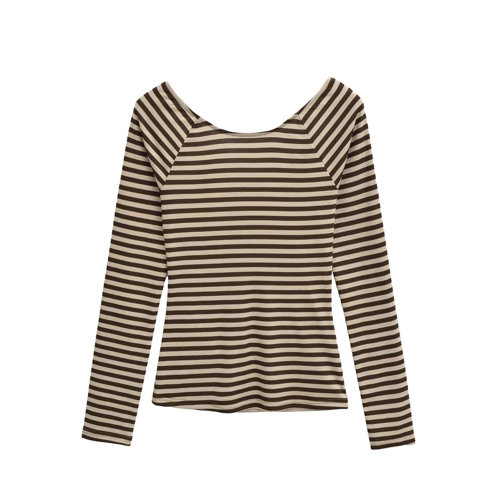 Women s Round Neck Striped Long Sleeve T-Shirt - Slim Fit, Flattering, Unique Design for Spring and Autumn 2026. Medium
Women s Round Neck Striped Long Sleeve T-Shirt - Slim Fit, Flattering, Unique Design for Spring and Autumn 2026. Medium