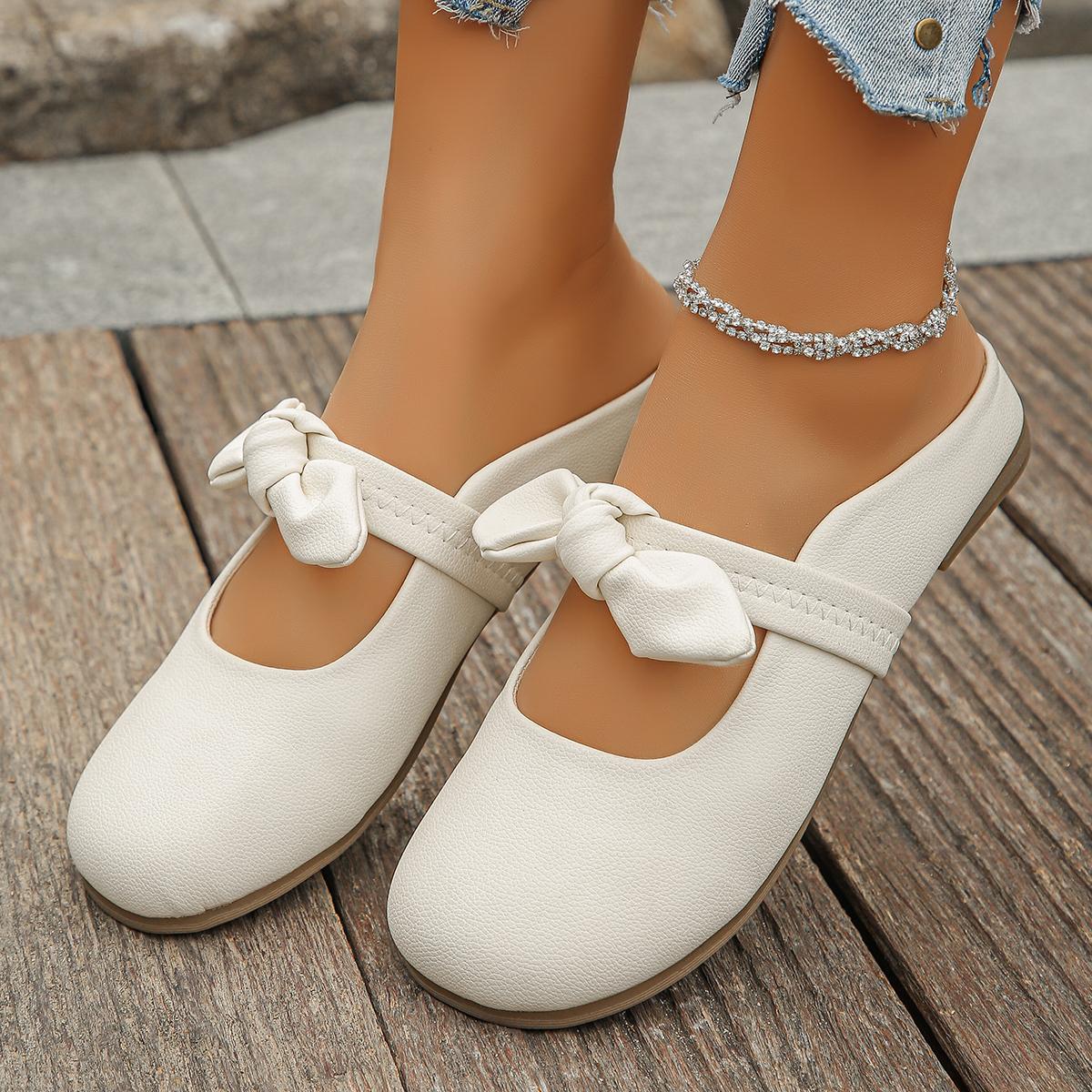 Большие размеры, тапочки с бабочкой и узлом, белые, с круглым носком, с плоским дном, элегантные, удобные, для женщин 35 белый
Большие размеры, тапочки с бабочкой и узлом, белые, с круглым носком, с плоским дном, элегантные, удобные, для женщин 35 белый