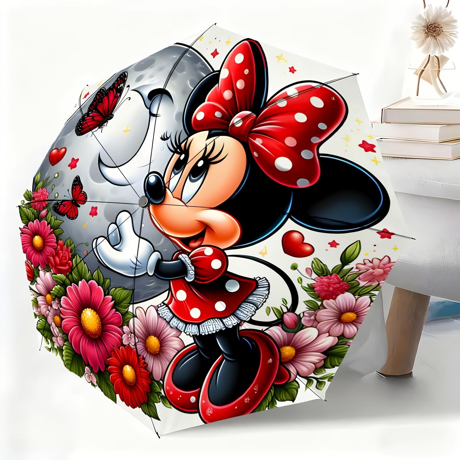 A Fully Automatic Umbrella Featuring a Minnie Cartoon Design, Suitable for All Occasions As a Sun And Rain Umbrella, Portable (as the picture,Iron&8K)
A Fully Automatic Umbrella Featuring a Minnie Cartoon Design, Suitable for All Occasions As a Sun And Rain Umbrella, Portable (as the picture,Iron&8K)