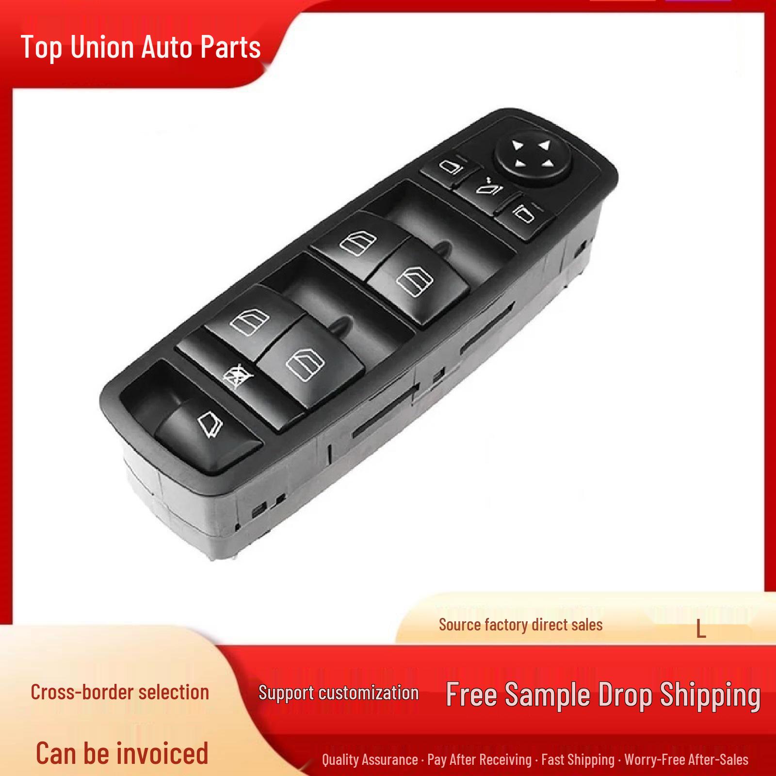 Compatible Power Window Switch for Mercedes-Benz GL450, R350, R280 (A2518300590 W251) Electric
Compatible Power Window Switch for Mercedes-Benz GL450, R350, R280 (A2518300590 W251) Electric