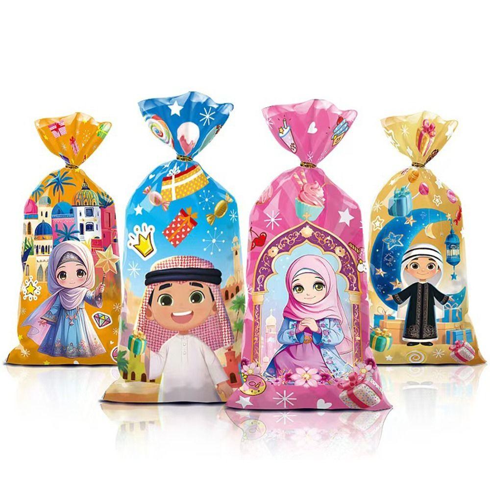 50PCS Moon Oil Lamp Eid Mubarak Gift Bags Multicolor Cookie Pack Festival Supplies 2
50PCS Moon Oil Lamp Eid Mubarak Gift Bags Multicolor Cookie Pack Festival Supplies 2
