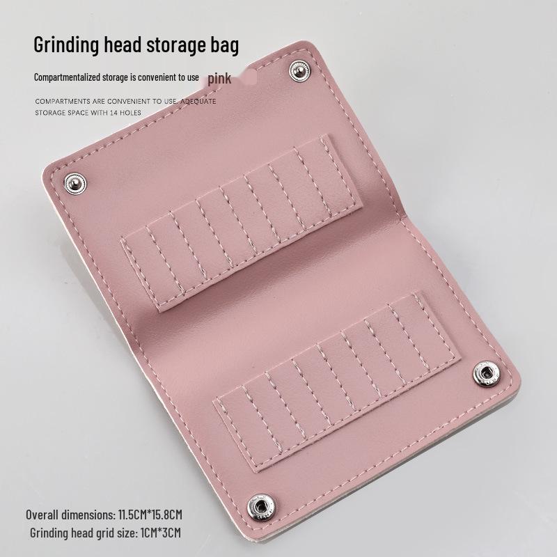 16-отвірна портативна PU сумка для зберігання насадок для манікюрного дриля із застібкою-пряжкою - Інструмент для манікюру для салонів
16-отвірна портативна PU сумка для зберігання насадок для манікюрного дриля із застібкою-пряжкою - Інструмент для манікюру для салонів