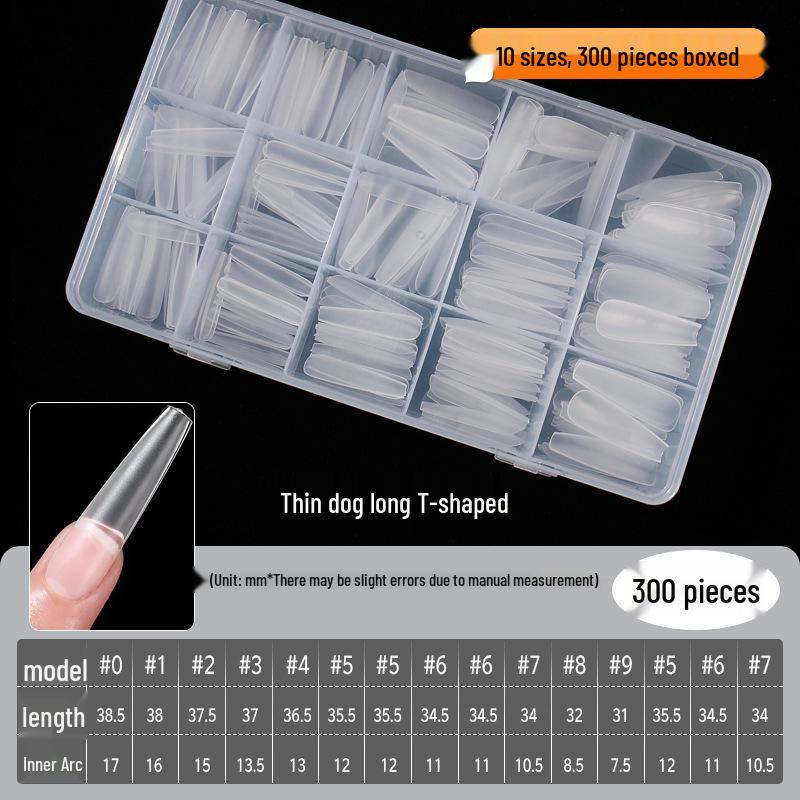 Ultra-Thin Seamless Frosted Crescent Moon Manicure Tips
Ultra-Thin Seamless Frosted Crescent Moon Manicure Tips