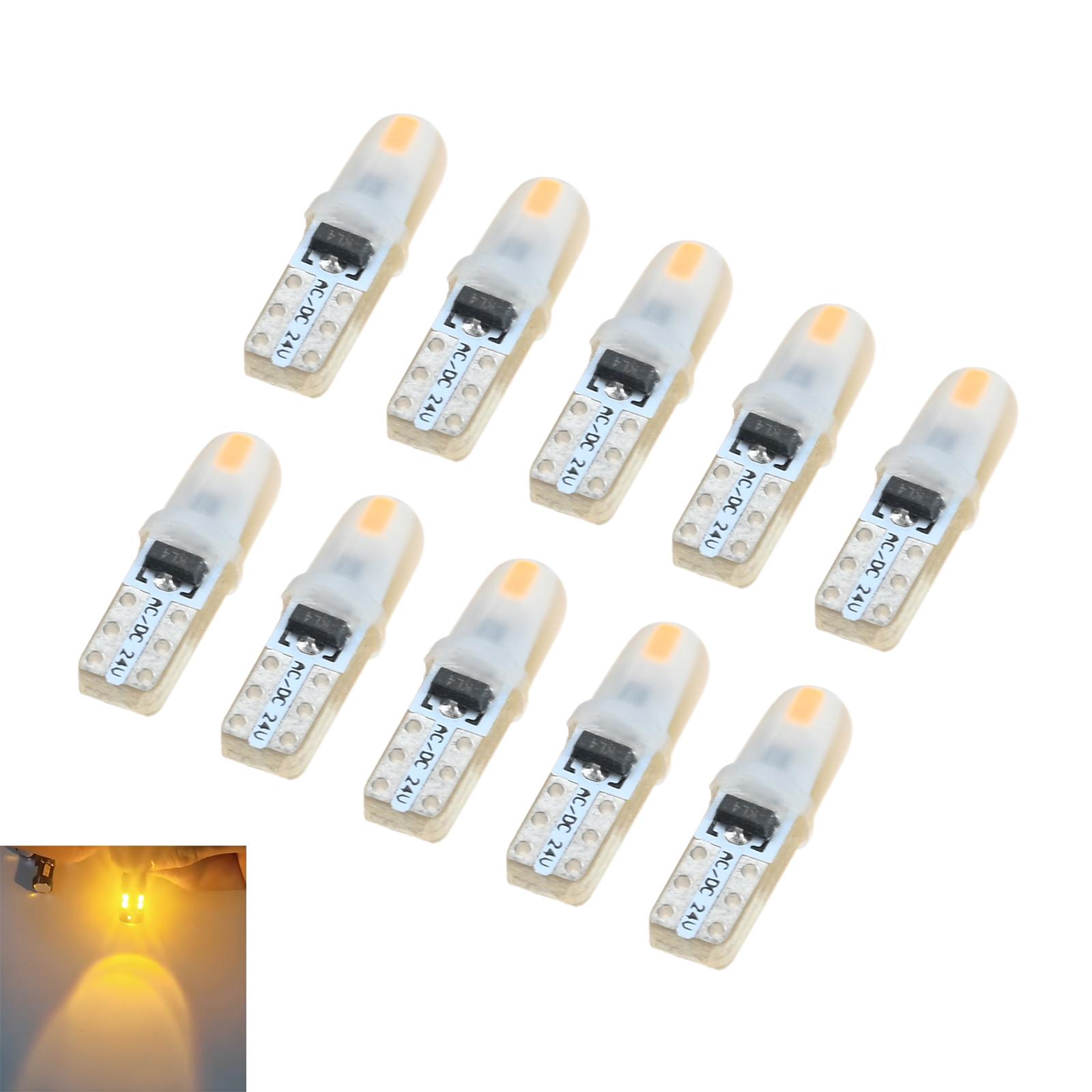 10Pcs T5-3014-2smd LED Bulb,Car LED Bulb T5 2SMD 3014 3020 trument Light,Center Console Light Diffuse Indicator Light жовтий
10Pcs T5-3014-2smd LED Bulb,Car LED Bulb T5 2SMD 3014 3020 trument Light,Center Console Light Diffuse Indicator Light жовтий