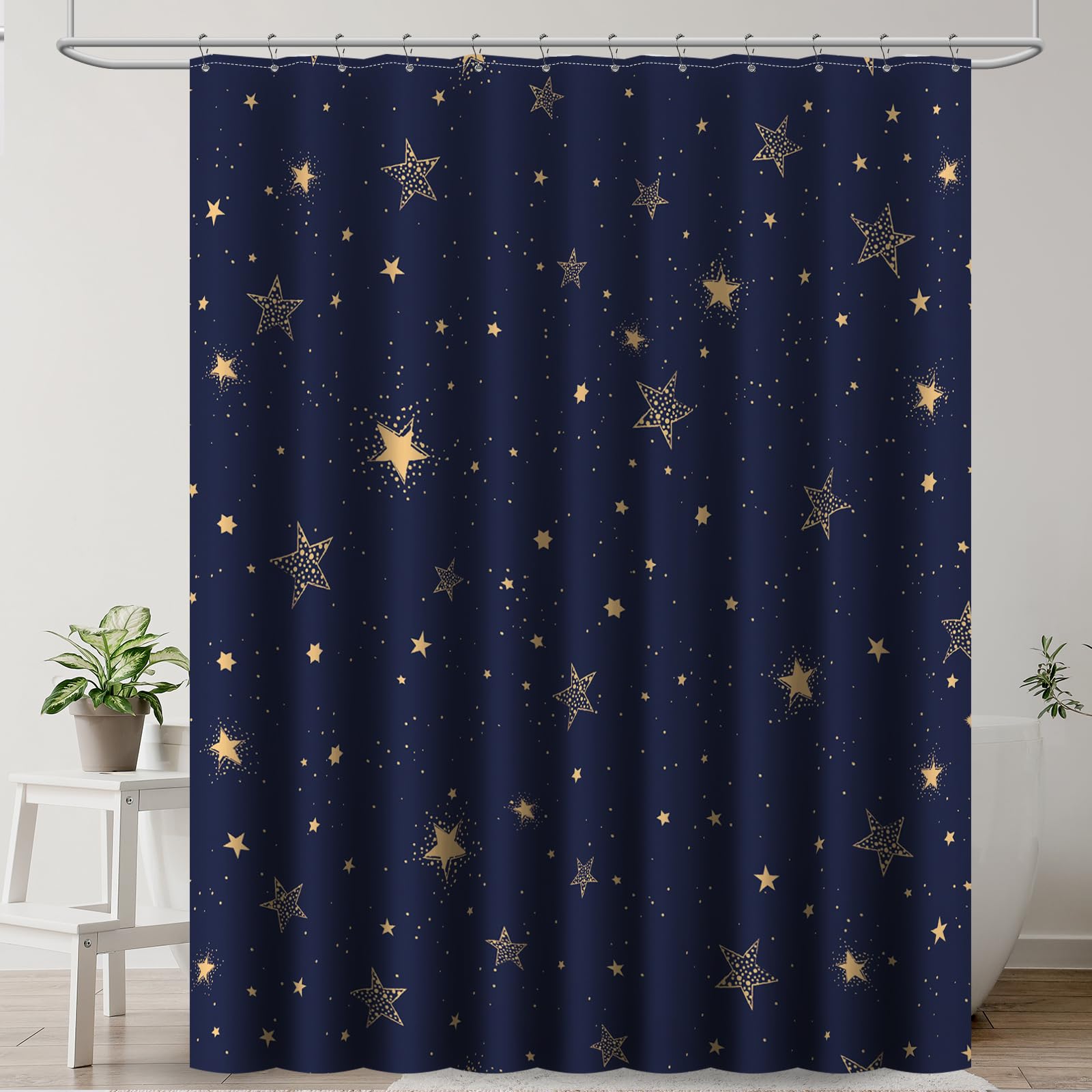 Vikama Floral Shower Curtain, Colourful Leaf Pattern Bathroom Decor, Shower Curtain Set With Hooks For Bathroom Decoration W60H190(CM)-1 Pcs
Vikama Floral Shower Curtain, Colourful Leaf Pattern Bathroom Decor, Shower Curtain Set With Hooks For Bathroom Decoration W60H190(CM)-1 Pcs
