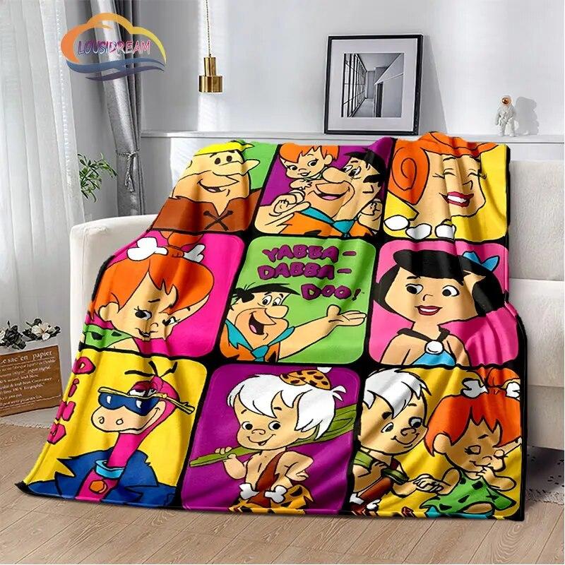 Классический мультфильм )Одеяло с принтом Flintstones, модное мягкое фланелевое одеяло для подарка, диванное покрывало, все сезоны
Классический мультфильм )Одеяло с принтом Flintstones, модное мягкое фланелевое одеяло для подарка, диванное покрывало, все сезоны