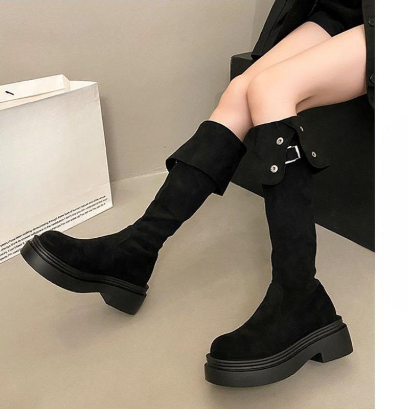 Fashionable Shoes, Retro and Versatile Thick-soled Long Boots, New Autumn and Winter Boots for Women 40 чорний
Fashionable Shoes, Retro and Versatile Thick-soled Long Boots, New Autumn and Winter Boots for Women 40 чорний