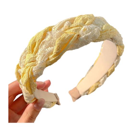 Women Headband Mesh Yarn Lace Twist Texture Hair Hoop Wide-Brimmed Anti-slip Teeth Headband Makeup Hair жёлтый
Women Headband Mesh Yarn Lace Twist Texture Hair Hoop Wide-Brimmed Anti-slip Teeth Headband Makeup Hair жёлтый