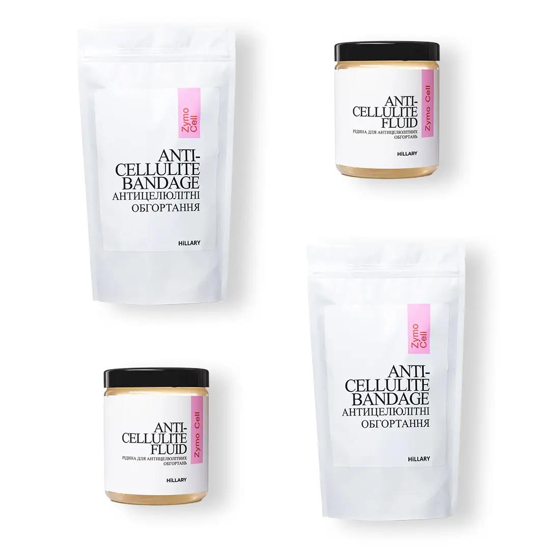 Антицелюлітні ензимні обгортання + рідина Anti-cellulite Zymo Cell (12 процедур) Hillary
Антицелюлітні ензимні обгортання + рідина Anti-cellulite Zymo Cell (12 процедур) Hillary