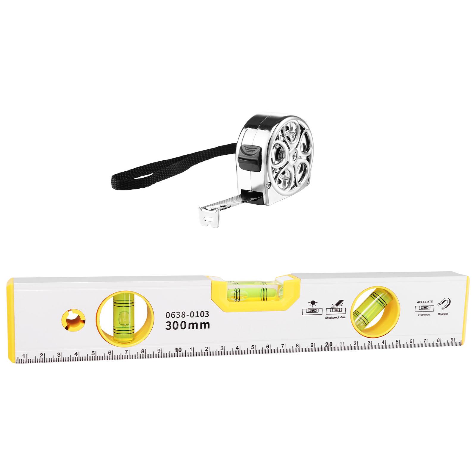 Прочный инструмент-уровень и набор инструментов с рулеткой Нержавеющая сталь 9,8 футов Измерительная лента Магнитный спиртовой уровень с 3 пузырьками 45° 90°
Прочный инструмент-уровень и набор инструментов с рулеткой Нержавеющая сталь 9,8 футов Измерительная лента Магнитный спиртовой уровень с 3 пузырьками 45° 90°