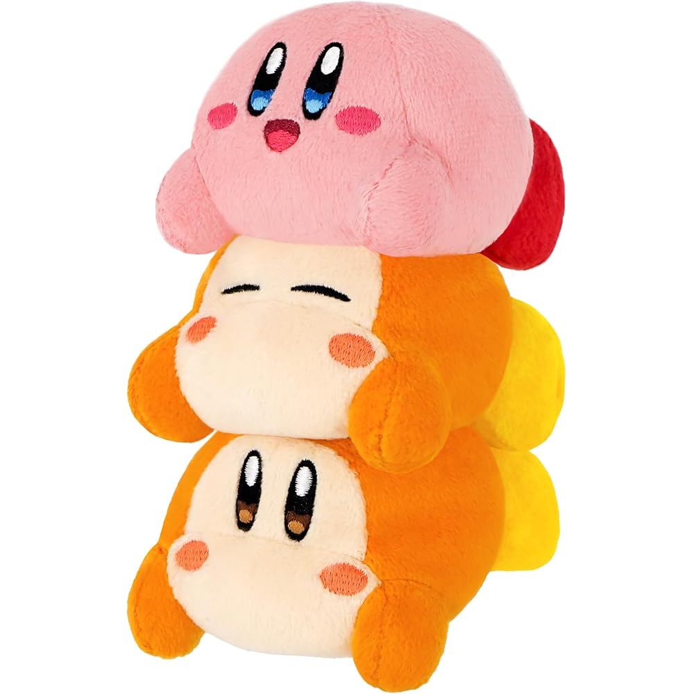Sanei Boeki Kirby Plush Toy Set 3 Pieces Waddle Dee Design 8x8x15cm Soft Stuffed Animal
Sanei Boeki Kirby Plush Toy Set 3 Pieces Waddle Dee Design 8x8x15cm Soft Stuffed Animal
