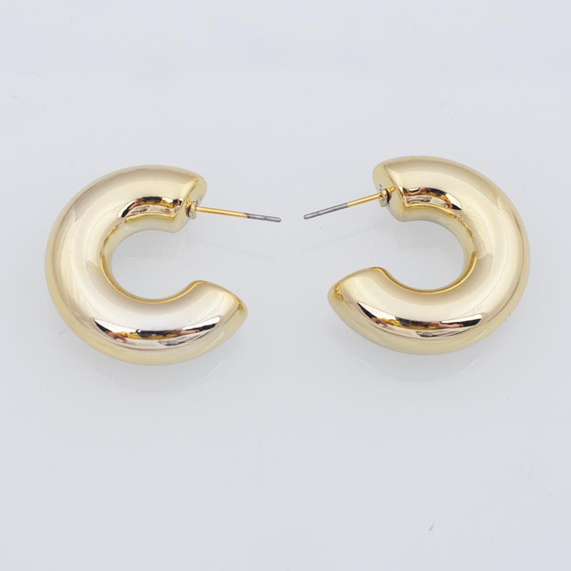 Golden Copper Color Smooth C Shape Drop Earings for Women Chunky Open Round Circle Dangle Earrings Trendy Vintage Zircon
Golden Copper Color Smooth C Shape Drop Earings for Women Chunky Open Round Circle Dangle Earrings Trendy Vintage Zircon