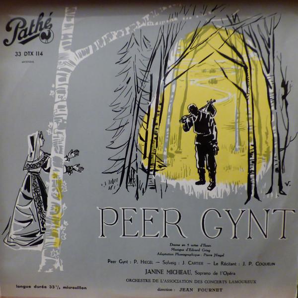 LP Record JANINE MICHEAU JEAN FOURNET ORCHE Peer Gynt 33DTX114 PATHE France Classical Used
LP Record JANINE MICHEAU JEAN FOURNET ORCHE Peer Gynt 33DTX114 PATHE France Classical Used