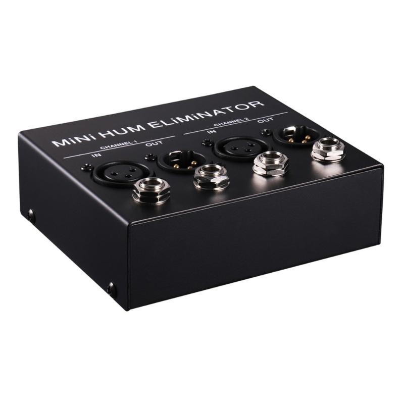 Hum Eliminators Box Noise Canceller Achieve Clear and No Distortions Sound Quality with 6.35mm 3.5mm Channel
Hum Eliminators Box Noise Canceller Achieve Clear and No Distortions Sound Quality with 6.35mm 3.5mm Channel