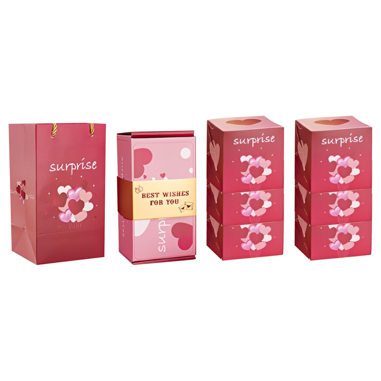 Spring- Reusable Birthday Surprise Gift Box With Coin Holder, Suitable For Events And Travel, Portable Celebration Gift Box. One Size
Spring- Reusable Birthday Surprise Gift Box With Coin Holder, Suitable For Events And Travel, Portable Celebration Gift Box. One Size