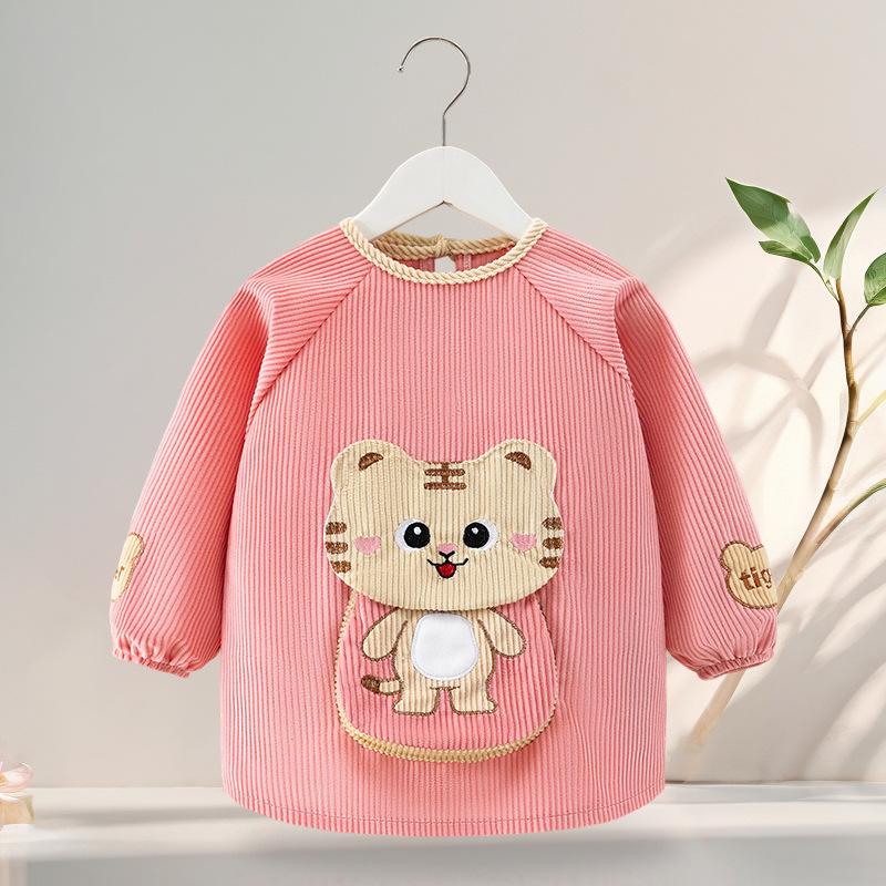 Waterproof Long-Sleeve Baby Coveralls: Anti-Stain Backwards Bibs for Boys & Girls - Perfect for Mealtime in Autumn & Winter. 100 (2-3 years)
Waterproof Long-Sleeve Baby Coveralls: Anti-Stain Backwards Bibs for Boys & Girls - Perfect for Mealtime in Autumn & Winter. 100 (2-3 years)