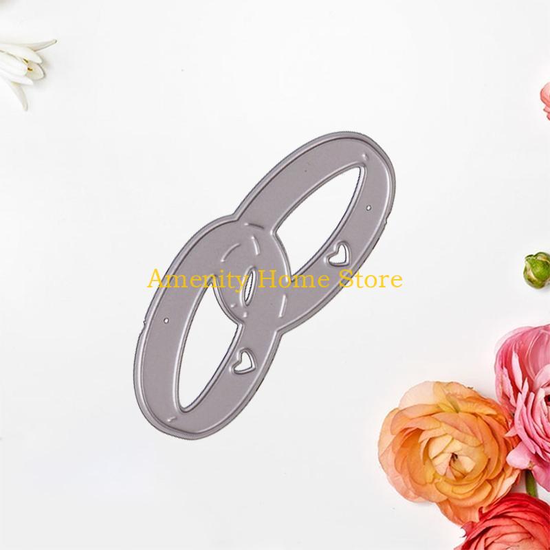 F26C Весільні обручки Металеві висічки Трафарет для DIY виготовлення листівок, декорування щоденників China Mainland
F26C Весільні обручки Металеві висічки Трафарет для DIY виготовлення листівок, декорування щоденників China Mainland