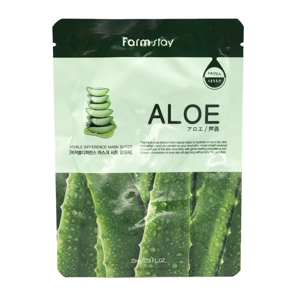 FarmStay Visible Difference Mask Sheet Aloe Увлажняющая тканевая маска с экстрактом алоэ 23мл
FarmStay Visible Difference Mask Sheet Aloe Увлажняющая тканевая маска с экстрактом алоэ 23мл