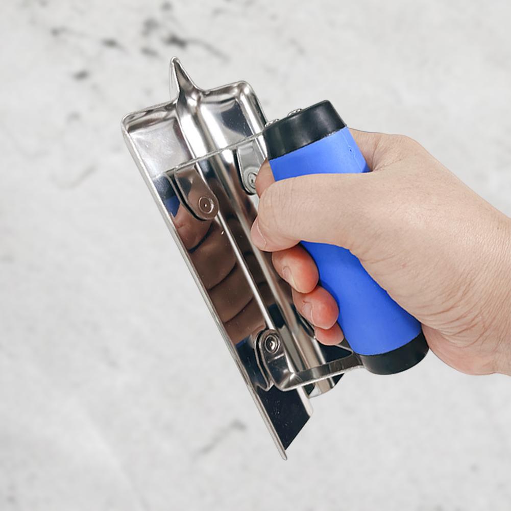 Concrete Hand Edger Or Groover Concrete Tools Stainless Steel with Soft Grip Plaster Stucco Cement Finishing Tool Pool Trowel Style A
Concrete Hand Edger Or Groover Concrete Tools Stainless Steel with Soft Grip Plaster Stucco Cement Finishing Tool Pool Trowel Style A