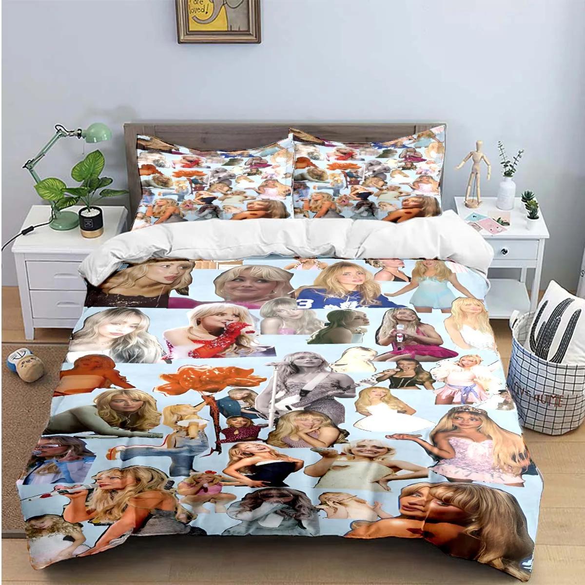 Hot Pop Female Singer S-Sabrina Bedding Sets Bed Supplies Set Duvet Cover Bed Comforter Set Bedding Set Luxury Gift (135x200cm) бордовый
Hot Pop Female Singer S-Sabrina Bedding Sets Bed Supplies Set Duvet Cover Bed Comforter Set Bedding Set Luxury Gift (135x200cm) бордовый