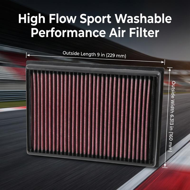 for Buick Encore Chevrolet Trax Opel Vauxhall Mokka 2012- 1.4 1.6 1.7 High Flow Sport Washable Air Filter 33-5007 95021102
for Buick Encore Chevrolet Trax Opel Vauxhall Mokka 2012- 1.4 1.6 1.7 High Flow Sport Washable Air Filter 33-5007 95021102