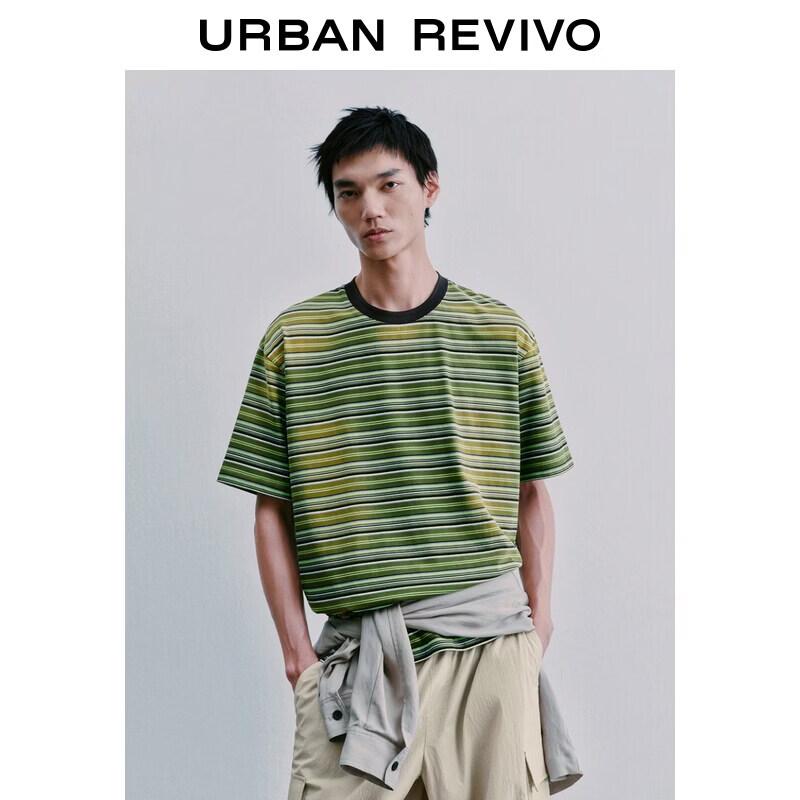 UR Men s Washed Cotton Crew Neck Striped T-shirt M
UR Men s Washed Cotton Crew Neck Striped T-shirt M
