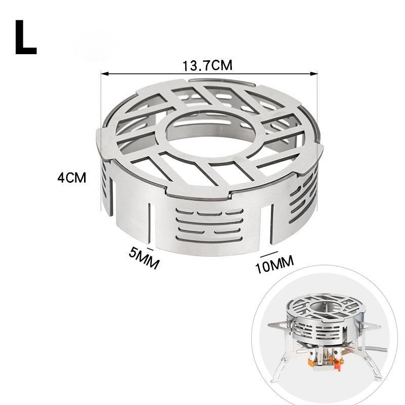 Вітрозахист для вуличного пальника Портативний вітрозахисний кільце для кемпінгового пальника Стійкий до високих температур Кемпінгові кухонні приналежності для пікніка 13.7cm
Вітрозахист для вуличного пальника Портативний вітрозахисний кільце для кемпінгового пальника Стійкий до високих температур Кемпінгові кухонні приналежності для пікніка 13.7cm