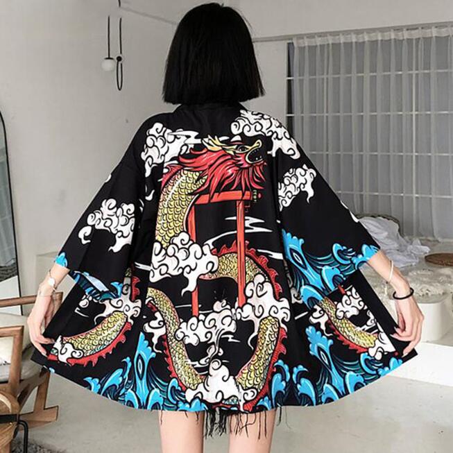Новый японский кимоно Harajuku с цифровой печатью, пончо, пижамный кардиган XXS чёрный
Новый японский кимоно Harajuku с цифровой печатью, пончо, пижамный кардиган XXS чёрный