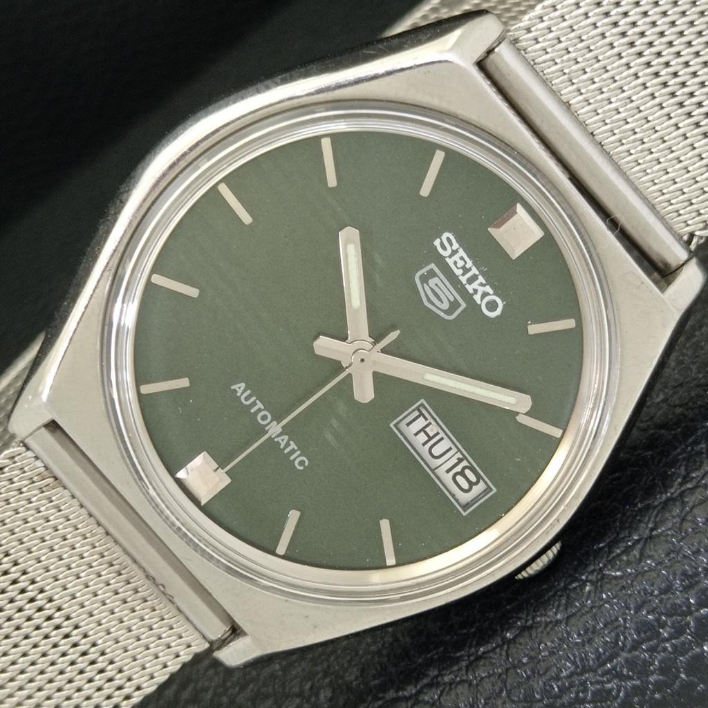 ЯПОНИЯ ВИНТАЖ SEIKO 5 АВТОМАТИЧЕСКИЕ 6309A МУЖСКИЕ ЧАСЫ С ЦИФЕРБЛАТОМ ЗЕЛЕНОГО ЦВЕТА a500802-5 R154-a500802
ЯПОНИЯ ВИНТАЖ SEIKO 5 АВТОМАТИЧЕСКИЕ 6309A МУЖСКИЕ ЧАСЫ С ЦИФЕРБЛАТОМ ЗЕЛЕНОГО ЦВЕТА a500802-5 R154-a500802