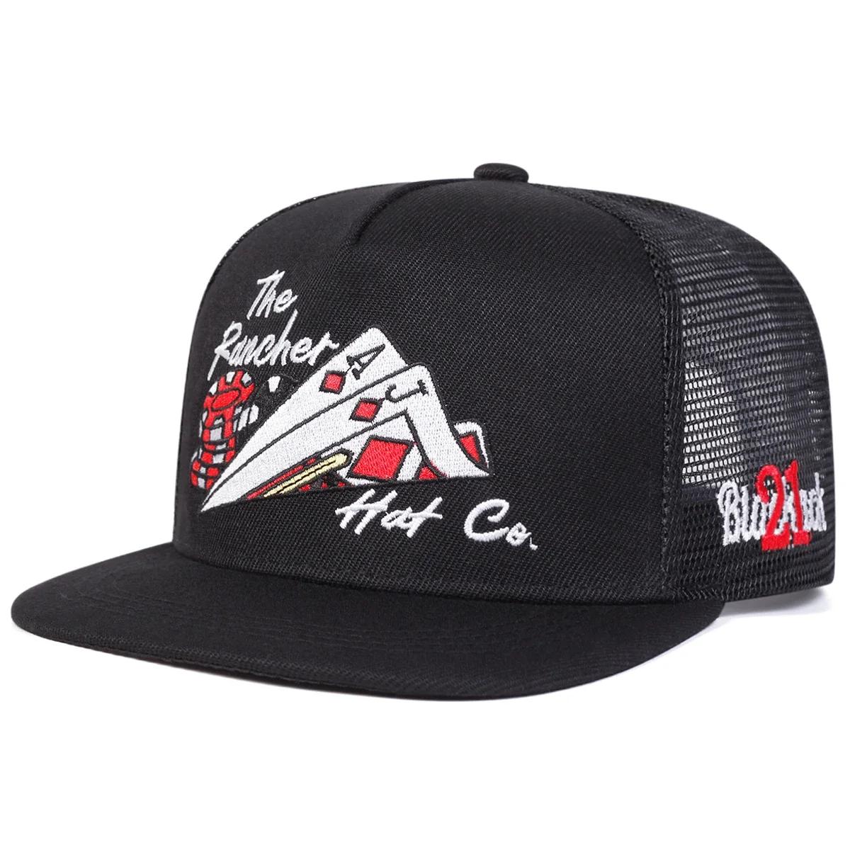 Unisex Poker Embroidery Hip-Hop Net Hats Spring And Summer Outdoor Adjustable Sports Casual Baseball Caps Sunscreen Hat
Unisex Poker Embroidery Hip-Hop Net Hats Spring And Summer Outdoor Adjustable Sports Casual Baseball Caps Sunscreen Hat