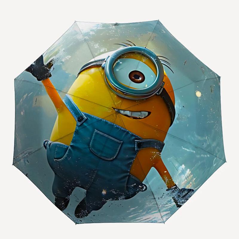 1pc Minion Automatic Open Umbrella - 8-Rib Compact Foldable Design, Durable Fabric for Casual & Fashion Use, 071
1pc Minion Automatic Open Umbrella - 8-Rib Compact Foldable Design, Durable Fabric for Casual & Fashion Use, 071