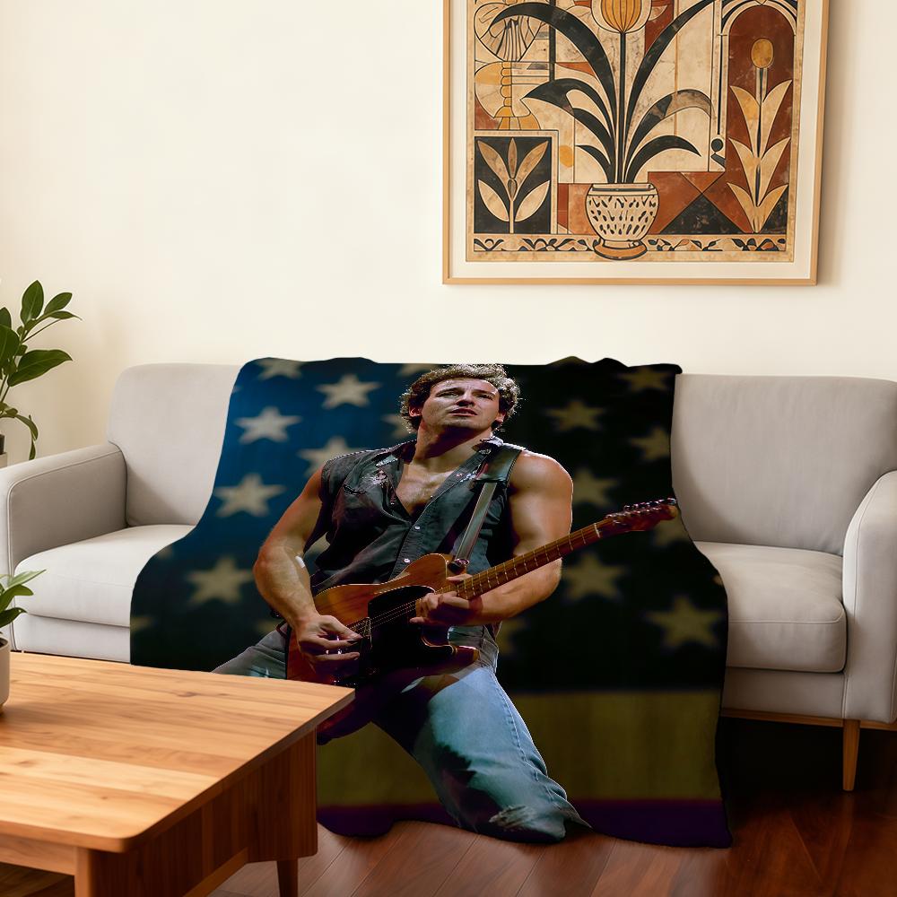 Singer Bruce Springsteen Blanket Super Warm Comfortable Plush Throw Blanket Child Home Sofa Bedroom Gift 30x40in
Singer Bruce Springsteen Blanket Super Warm Comfortable Plush Throw Blanket Child Home Sofa Bedroom Gift 30x40in