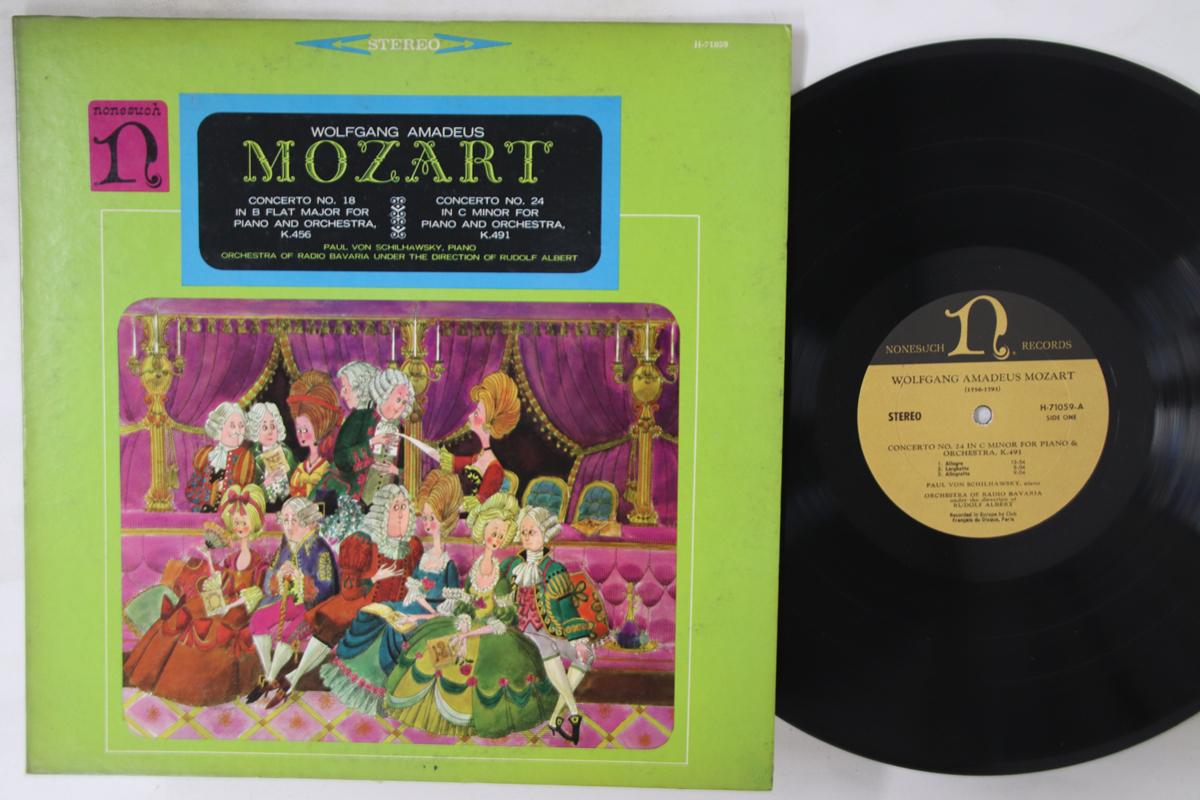 LP Record WOLFGANG AMADEUS MOZART, PAUL VON S - Concerto No. 18 In B Flat Major For H71059 NONESUCH US Classical Used
LP Record WOLFGANG AMADEUS MOZART, PAUL VON S - Concerto No. 18 In B Flat Major For H71059 NONESUCH US Classical Used