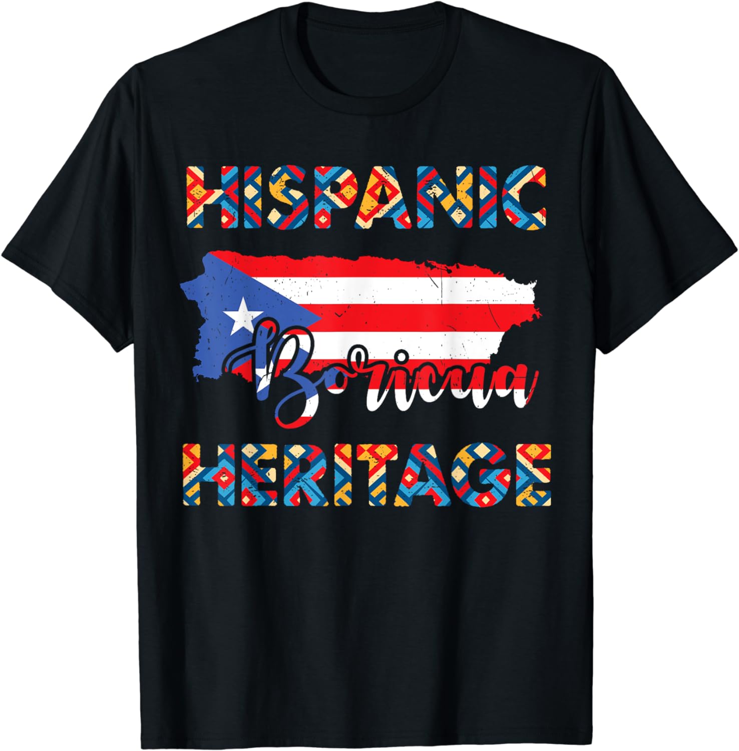 Puerto Rico Flag Shirt Hispanic Heritage Month Boricua Rican TShirt M
Puerto Rico Flag Shirt Hispanic Heritage Month Boricua Rican TShirt M
