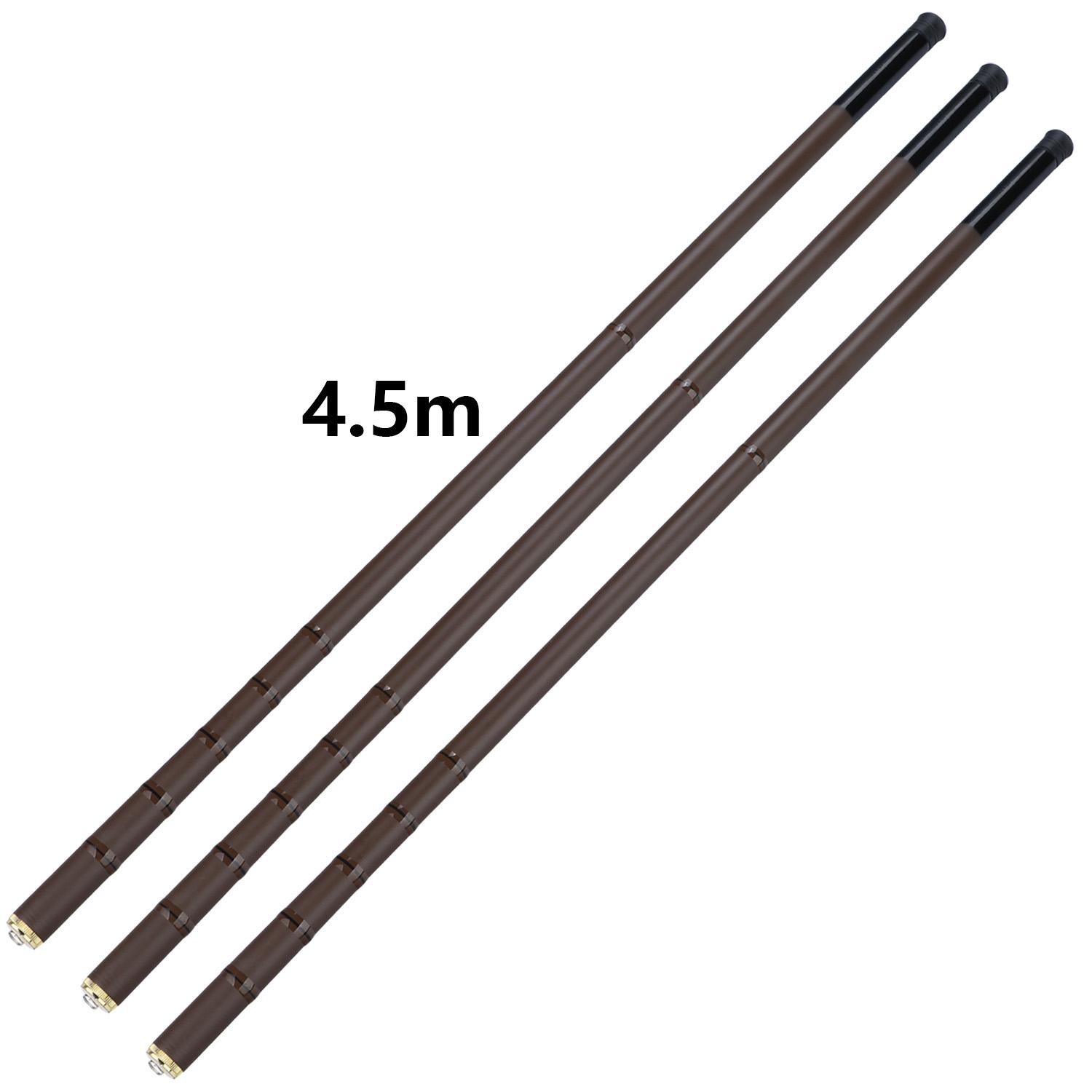 SOUGAYILANG Сверхлегкая сверхтвердая ручная удочка из углеродного волокна, телескопические удочки, рыболовные снасти 3,6/4,5/5,4 метра, удочки Fsihing 4.5M коричневый
SOUGAYILANG Сверхлегкая сверхтвердая ручная удочка из углеродного волокна, телескопические удочки, рыболовные снасти 3,6/4,5/5,4 метра, удочки Fsihing 4.5M коричневый