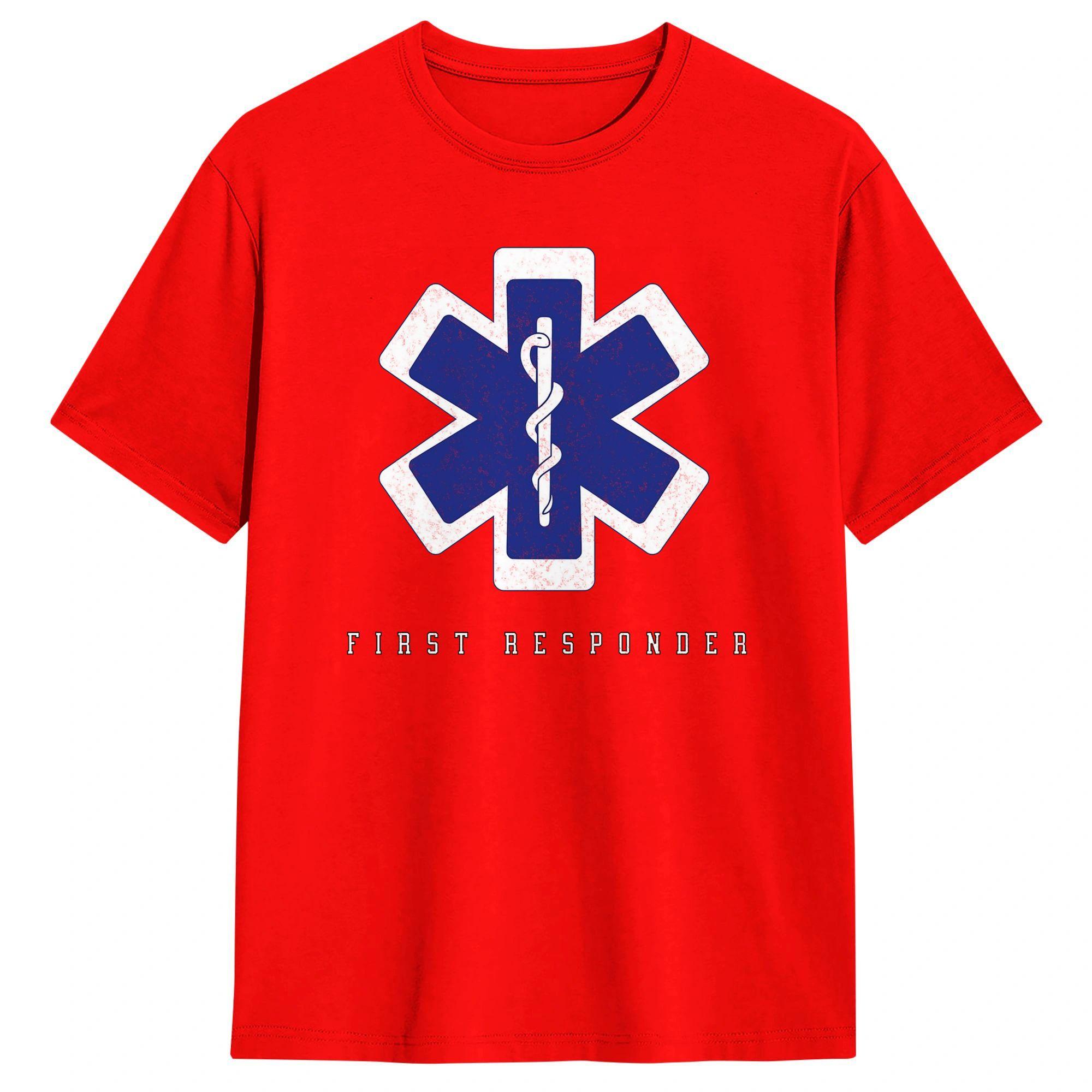 First Responder T Shirt Summer Star of Life Cotton T Shirts For Mens Design Tshirt Short Sleeve Vintage Tops S
First Responder T Shirt Summer Star of Life Cotton T Shirts For Mens Design Tshirt Short Sleeve Vintage Tops S