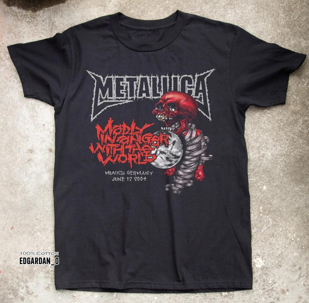 Metallica Munich Tour 2004 Black Unisex T-shirt Size S-4XL Unisex T-Shirt XL
Metallica Munich Tour 2004 Black Unisex T-shirt Size S-4XL Unisex T-Shirt XL