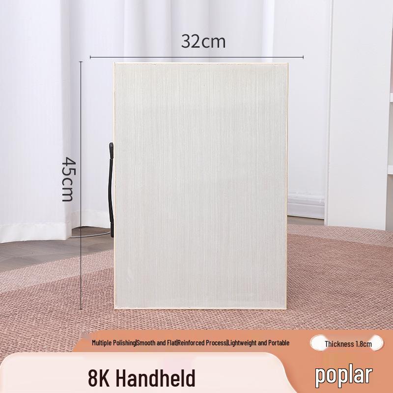 Portable Wooden Sketchpad with Handle for Kids and Art Students - Indoor/Outdoor Drawing Board
Portable Wooden Sketchpad with Handle for Kids and Art Students - Indoor/Outdoor Drawing Board