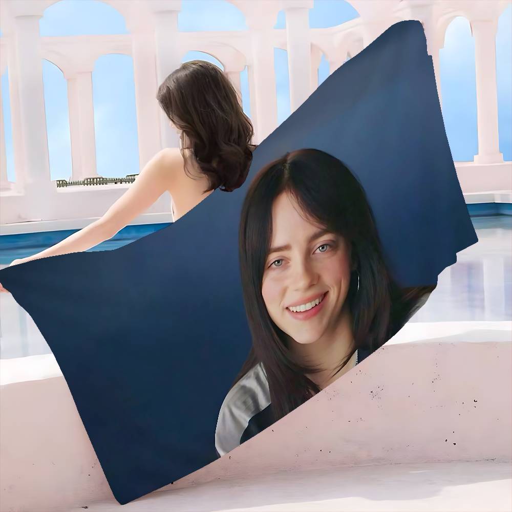 B-BillieS Singer E-EilishS Microfiber Beach Towel Absorbent Quick Dry Soft Yoga Swimming Resort Mountain Climbing Towel W30*H60(CM)
B-BillieS Singer E-EilishS Microfiber Beach Towel Absorbent Quick Dry Soft Yoga Swimming Resort Mountain Climbing Towel W30*H60(CM)