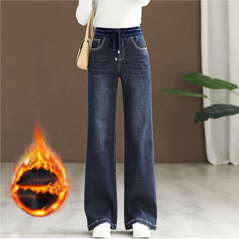 Зимние джинсы широкого кроя женские утепленные плюшевым вельветом на подкладке джинсы с высокой талией на шнуровке теплые мешковатые прямые вакерос панталонес 30 темно-синий
Зимние джинсы широкого кроя женские утепленные плюшевым вельветом на подкладке джинсы с высокой талией на шнуровке теплые мешковатые прямые вакерос панталонес 30 темно-синий
