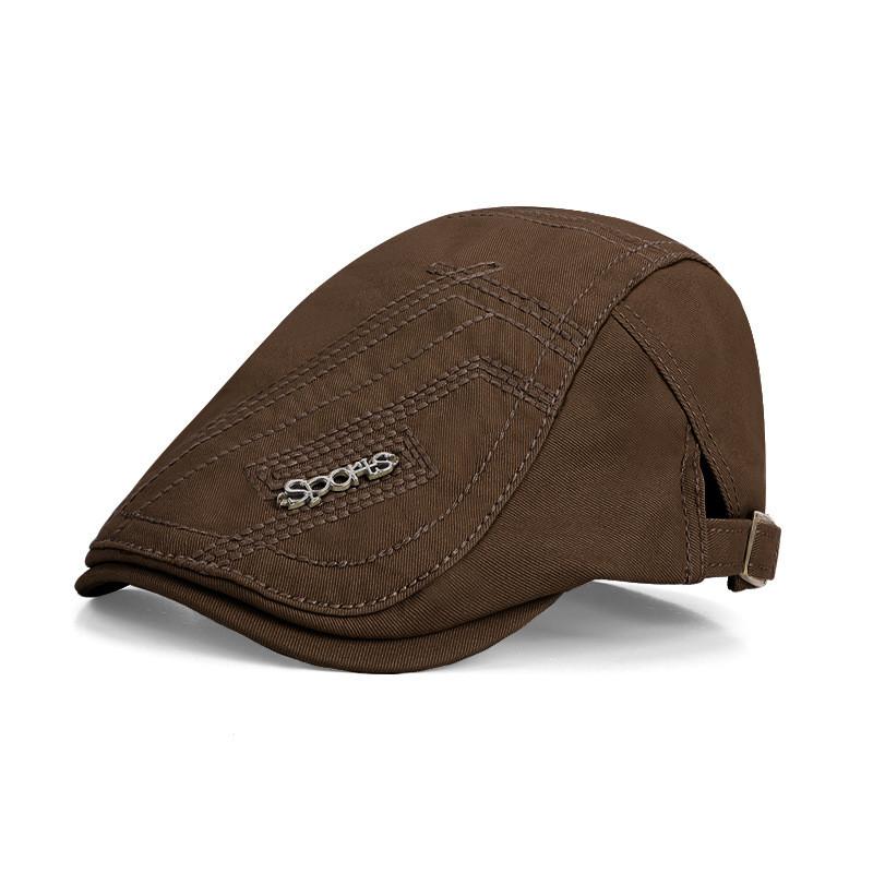 Vintage Cotton Sun Protection Beret With Adjustable Fit For Casual Summer Wear Brown
Vintage Cotton Sun Protection Beret With Adjustable Fit For Casual Summer Wear Brown