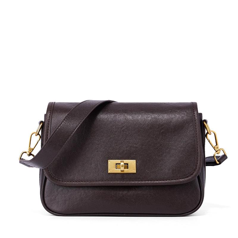 New leather women s bag retro simple temperament shoulder bag versatile commuter small square bag women шоколадний
New leather women s bag retro simple temperament shoulder bag versatile commuter small square bag women шоколадний