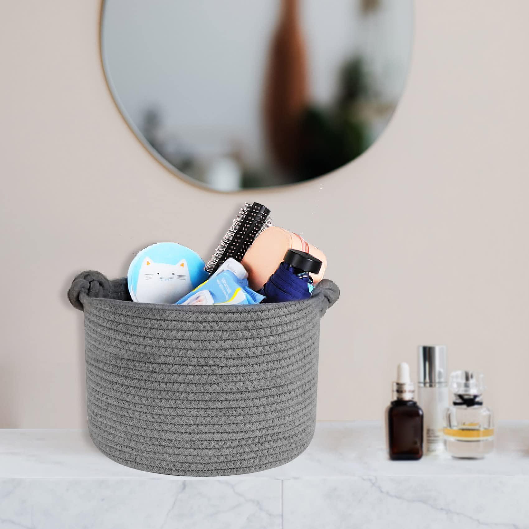 AB-039 Cotton Rope Woven Basket Large Storage Box for Baby Toy,Towel,Clothes White
AB-039 Cotton Rope Woven Basket Large Storage Box for Baby Toy,Towel,Clothes White