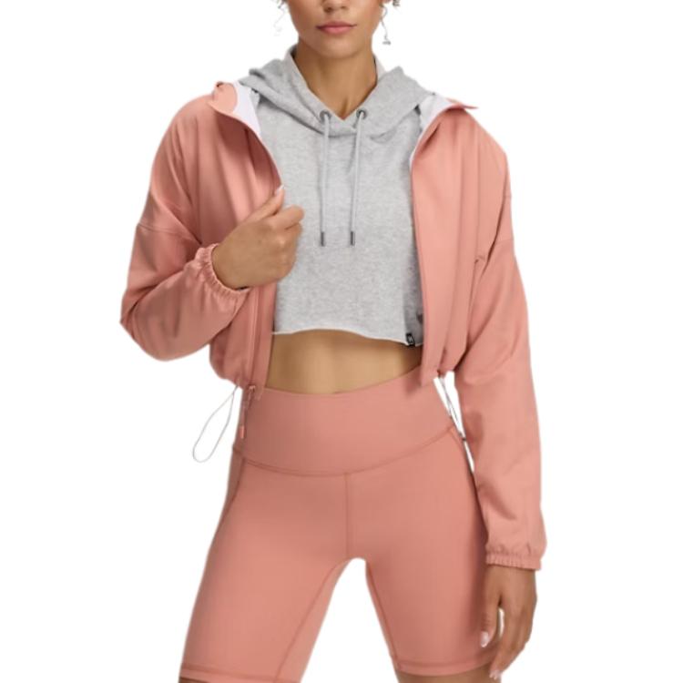 Under Armour Unstoppable UAWoven Comfortable Solid Color Versatile Simple Fashion Jacket Women jackets Canyon-Pink 6003590-696 XS
Under Armour Unstoppable UAWoven Comfortable Solid Color Versatile Simple Fashion Jacket Women jackets Canyon-Pink 6003590-696 XS