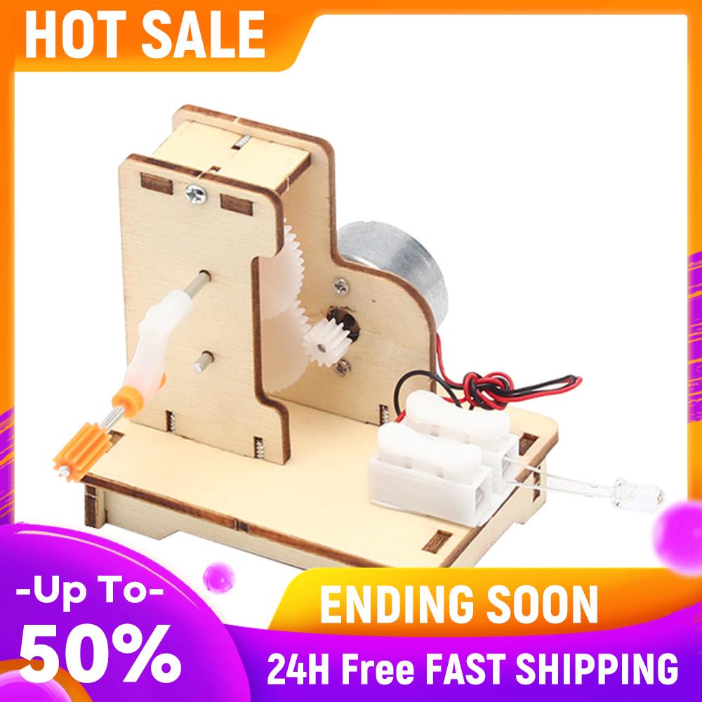 Wooden Hand Cranked Generator Assembled Puzzles Develop Children Curiosity Creativity Educational Early Learning Toy China Mainland
Wooden Hand Cranked Generator Assembled Puzzles Develop Children Curiosity Creativity Educational Early Learning Toy China Mainland