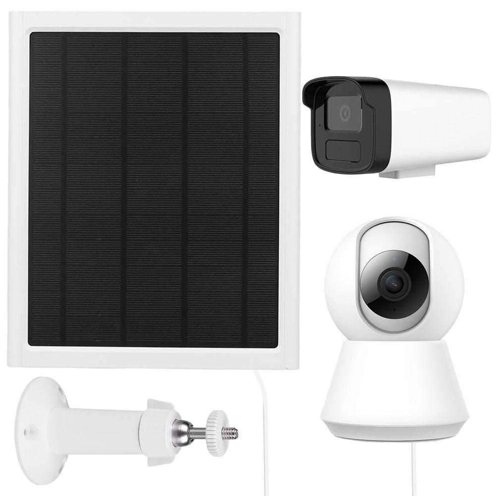6W 6V Solar Panel for Ring Spotlight/Stick Up Cam Solar Panels Charging with DC3.5*1.35 Port and 3M/9.8FT Cable Solar Charger
6W 6V Solar Panel for Ring Spotlight/Stick Up Cam Solar Panels Charging with DC3.5*1.35 Port and 3M/9.8FT Cable Solar Charger