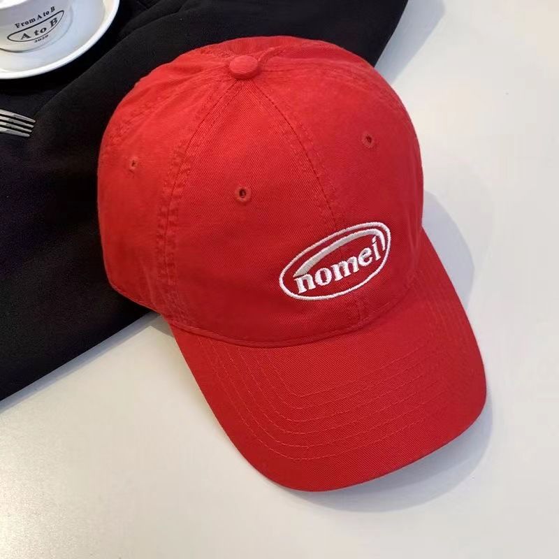 Hat Ladies 2025 New Peaked Cap South Korea Letter Embroider Big Face Show Face Small Big Head Circumference Baseball Cap Chinese red Free size (adjustable)
Hat Ladies 2025 New Peaked Cap South Korea Letter Embroider Big Face Show Face Small Big Head Circumference Baseball Cap Chinese red Free size (adjustable)